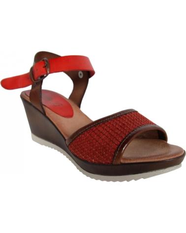 Zapatos de cuña per Donna CUMBIA 30158 ROJO