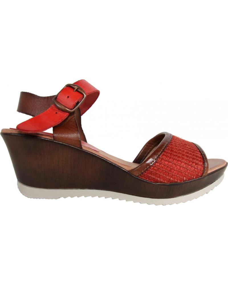 Zapatos de cuña per Donna CUMBIA 30158 ROJO