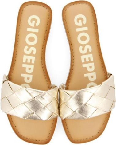 Tongs pour Femme GIOSEPPO SANDALIAS PLANAS 65063 ORO DORADO