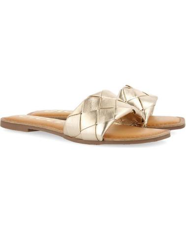 Tongs pour Femme GIOSEPPO SANDALIAS PLANAS 65063 ORO DORADO