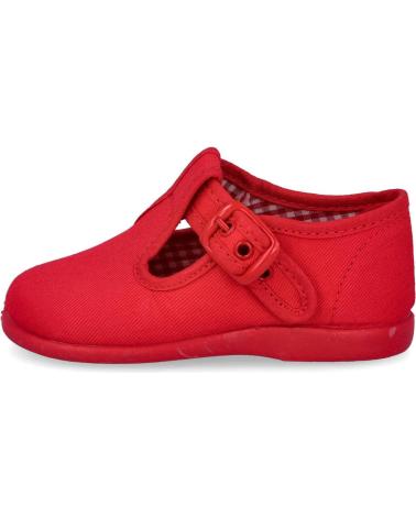 Sapatos de Menino BUBBLE BOBBLE 952 PEPITOS LONA NINO ROJO