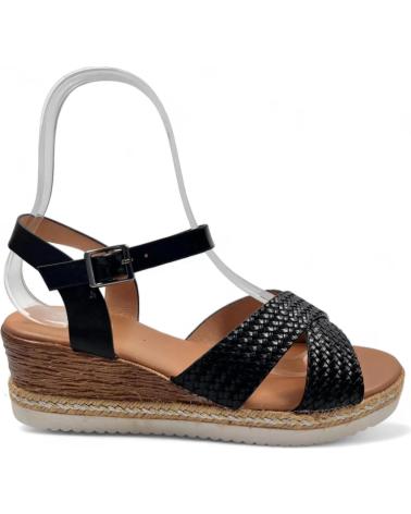 Woman Sandals TIMBOS SANDALIA CUNA COMODA MUJER 130169 NEGRO