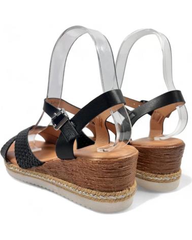 Woman Sandals TIMBOS SANDALIA CUNA COMODA MUJER 130169 NEGRO