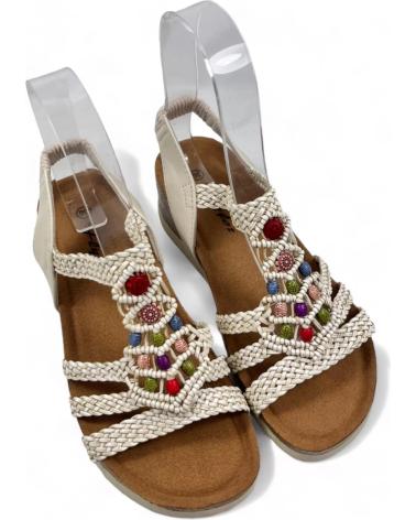 Woman Sandals TIMBOS SANDALIA CUNA COMODA MUJER 130161 BEIGE