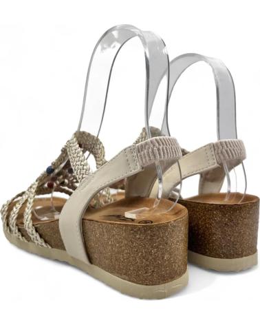 Woman Sandals TIMBOS SANDALIA CUNA COMODA MUJER 130161 BEIGE