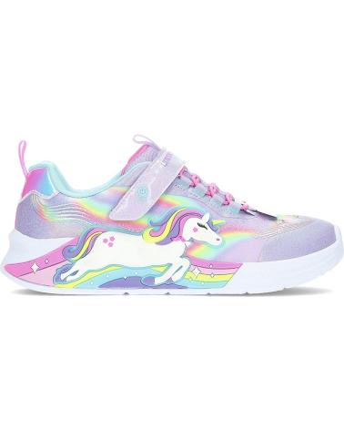 Sportif pour Fille SKECHERS DEPORTIVA 302298L UNICORN CHASER LAVENDER
