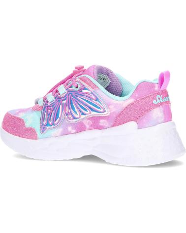 girl Trainers SKECHERS DEPORTIVA 303055L WING BRITES PINK