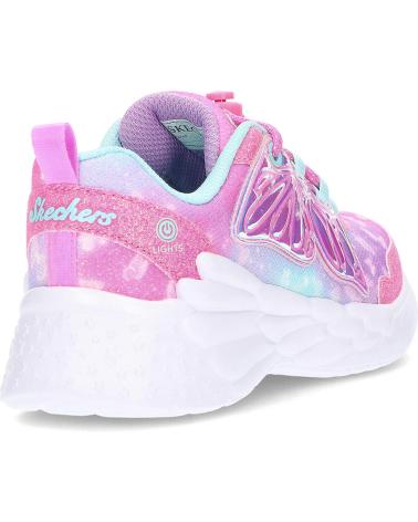 girl Trainers SKECHERS DEPORTIVA 303055L WING BRITES PINK