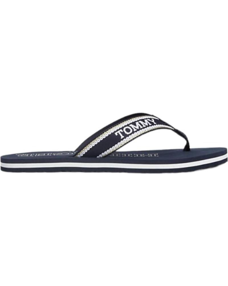 Woman Flip flops TOMMY HILFIGER CHANCLAS BEACH SANDAL MARINO