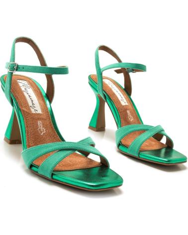 MARIA MARE MARIAMARE - SANDALIA TACON MUJER 68405 VERDE METALIZADO CIER VARIOS COLORES