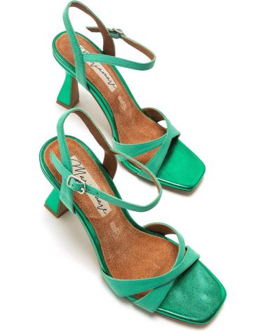 MARIA MARE MARIAMARE - SANDALIA TACON MUJER 68405 VERDE METALIZADO CIER VARIOS COLORES