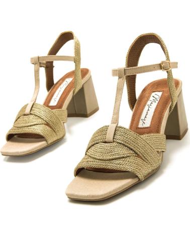 Sandalias de Mujer MARIA MARE SANDALIAS DE TACON MARIAMARE DE MUJER 68455 SANDALIAS DE TAC GOLD