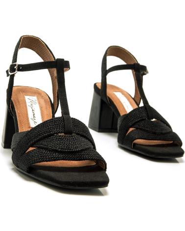 Sandálias de Mulher MARIA MARE SANDALIAS DE TACON MARIAMARE DE MUJER 68455 SANDALIAS DE TAC NEGRO