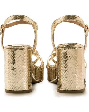 Sandalen für Damen MTNG SANDALIA MUSLIEF COLOR ORO 12660 AMARILLO