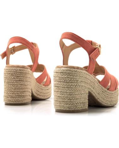 Sandálias de Mulher MTNG SANDALIAS DE TACON DE MUJER 51820 SANDALIAS DE TACON NARANJA