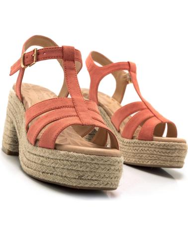 Sandálias de Mulher MTNG SANDALIAS DE TACON DE MUJER 51820 SANDALIAS DE TACON NARANJA