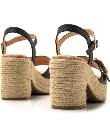 Sandales pour Femme MTNG SANDALIAS DE TACON DE MUJER 59607 SANDALIA DE TACON NEGRO