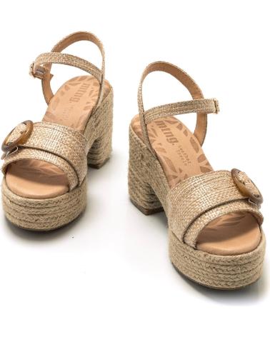 Sandales pour Femme MTNG SANDALIAS DE TACON DE MUJER 59607 SANDALIAS BEIGE