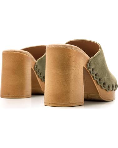 Sandales pour Femme MTNG SANDALIAS DE TACON DE MUJER 53672 SANDALIAS DE MUJER VERDE