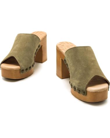 Sandales pour Femme MTNG SANDALIAS DE TACON DE MUJER 53672 SANDALIAS DE MUJER VERDE