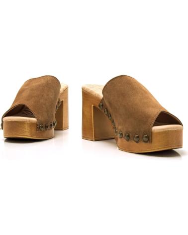 Sandalen für Damen MTNG SANDALIAS DE TACON DE MUJER 53672 SANDALIAS DE MUJER MARRON MARRóN
