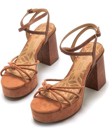 Sandali per Donna MTNG SANDALIAS DE TACON MUSTANG 53388 NUDE