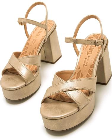 Sandales pour Femme MTNG SANDALIAS DE TACON DE MUJER 53822 SANDALIAS DE MUJER GOLD