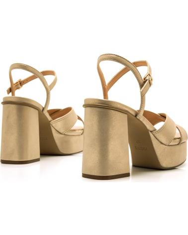 Sandales pour Femme MTNG SANDALIAS DE TACON DE MUJER 53822 SANDALIAS DE MUJER GOLD