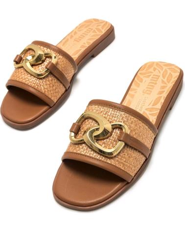 Woman Sandals MTNG SANDALIAS PLANAS DE MUJER 50441 SANDALIAS PLANAS MARRON MARRóN