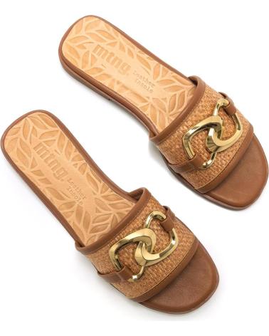 Woman Sandals MTNG SANDALIAS PLANAS DE MUJER 50441 SANDALIAS PLANAS MARRON MARRóN