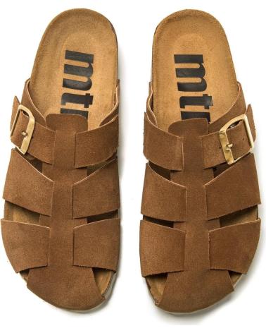 Sandales pour Femme MTNG SANDALIAS PLANAS DE MUJER 59375 SANDALIAS PLANAS MARRON MARRóN
