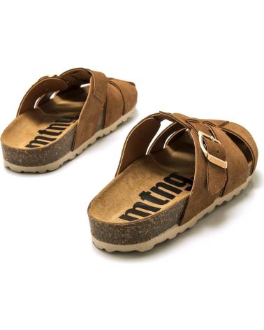 Sandales pour Femme MTNG SANDALIAS PLANAS DE MUJER 59375 SANDALIAS PLANAS MARRON MARRóN