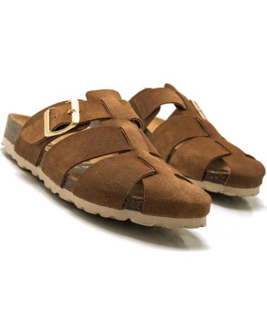 Sandales pour Femme MTNG SANDALIAS PLANAS DE MUJER 59375 SANDALIAS PLANAS MARRON MARRóN