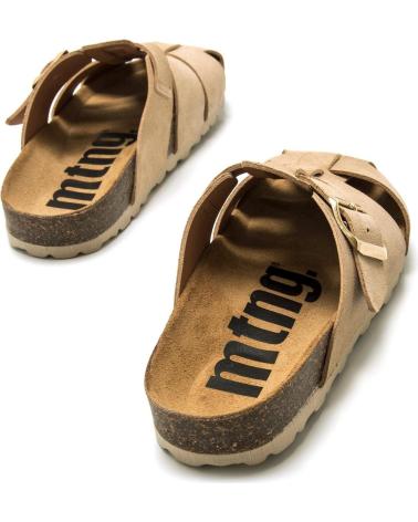 Sandales pour Femme MTNG SANDALIAS PLANAS DE MUJER 59375 SANDALIAS PLANAS BEIGE