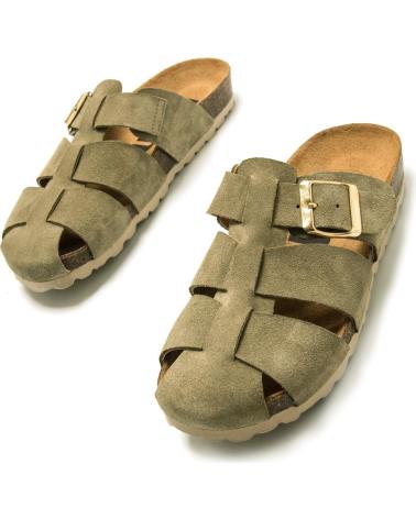 Sandalias de Mujer MTNG SANDALIAS PLANAS DE MUJER 59375 SANDALIAS PLANAS VERDE