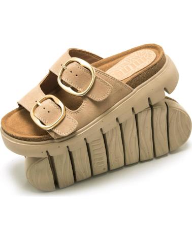 Sandálias de Mulher MTNG SANDALIAS PLANAS DE MUJER 54160 SANDALIAS BEIGE