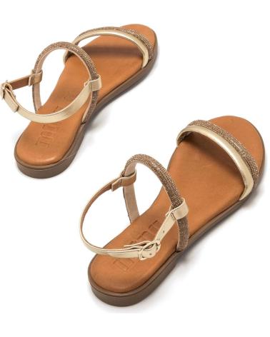 Sandalen für Damen MTNG SANDALIAS PLANAS DE MUJER 54497 SANDALIAS GOLD