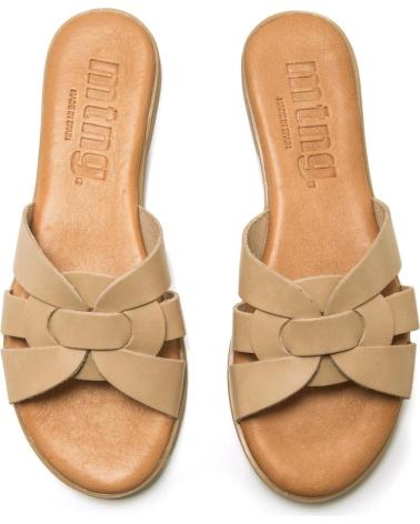 Woman Sandals MTNG SANDALIAS PLANAS DE MUJER 59580 SANDALIAS PLANAS BEIGE