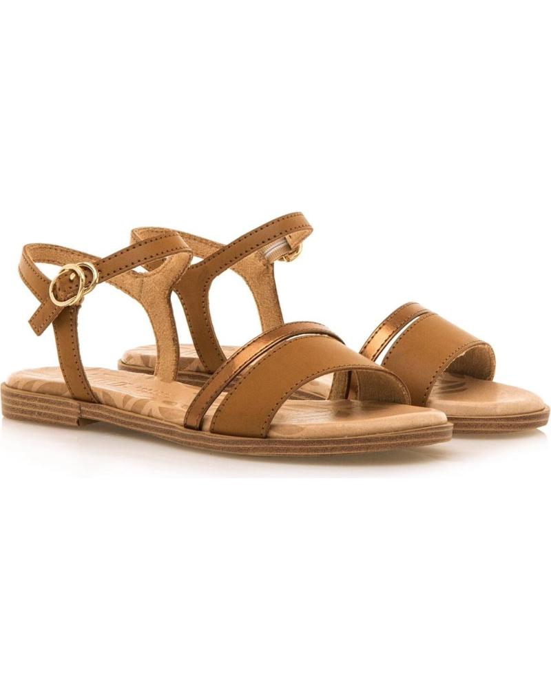 Sandalias-De-Mujer-MTNG-SANDALIAS-PLANAS-DE-MUJER-53884-MARRON-MARRóN-NEGRO