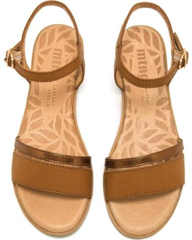 Sandalias-De-Mujer-MTNG-SANDALIAS-PLANAS-DE-MUJER-53884-MARRON-MARRóN-NEGRO