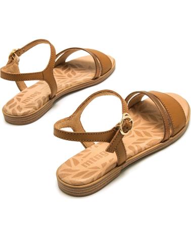Sandalias-De-Mujer-MTNG-SANDALIAS-PLANAS-DE-MUJER-53884-MARRON-MARRóN-NEGRO