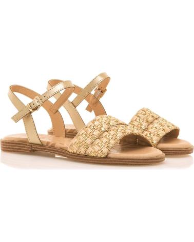 Sandalen für Damen MTNG 54136 C55828 SPECIAL RAFFIA BRAID ARENA - WOLD CHAMPAGNE