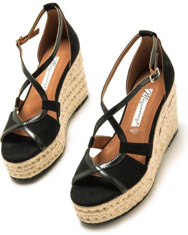 Sandalias-De-Mujer-MARIA-MARE-CUNAS-MARIAMARE-68483-NEGRO-NEGRO