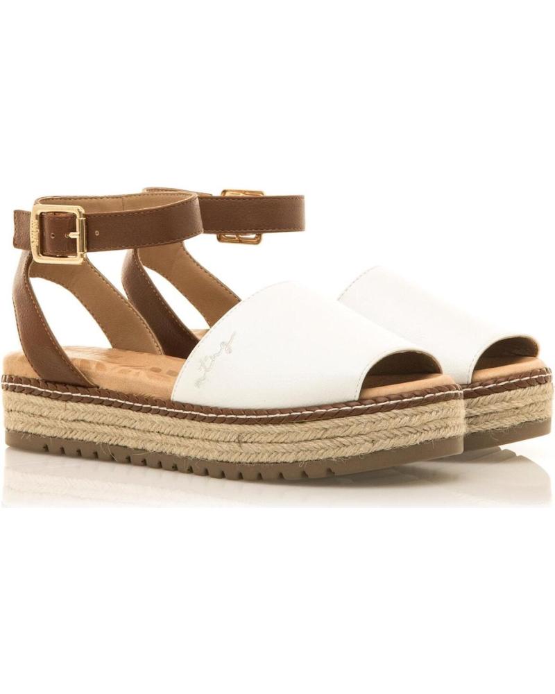 Woman Sandals MTNG 59617 C56023 - NATI BLANCO - CUERO