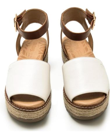 Woman Sandals MTNG 59617 C56023 - NATI BLANCO - CUERO