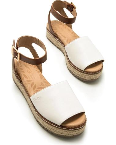 Woman Sandals MTNG 59617 C56023 - NATI BLANCO - CUERO