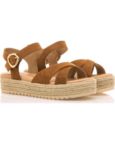 Sandals-De-Mujer-MTNG-SANDALIAS-PLANAS-MUSTANG-53358-MUJER-CUERO-MARRóN