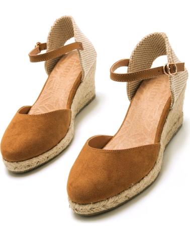 Sandalias de Mujer MTNG CUNAS MUSTANG 52194 MUJER CUERO MARRóN