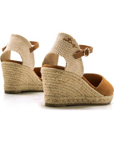 Sandalias de Mujer MTNG CUNAS MUSTANG 52194 MUJER CUERO MARRóN