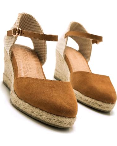 Sandalias de Mujer MTNG CUNAS MUSTANG 52194 MUJER CUERO MARRóN